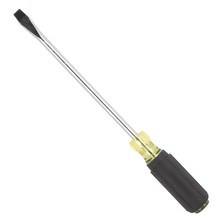 Screwdriver, 38 In Drive, Phillips Drive, 1212 In OAL, 8 In L Shank, Rubber Handle